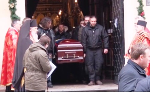 Преосвященний владика Венедикт, очолив похорон відомого українського співака 